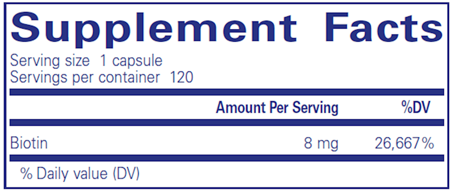 Biotin 120caps