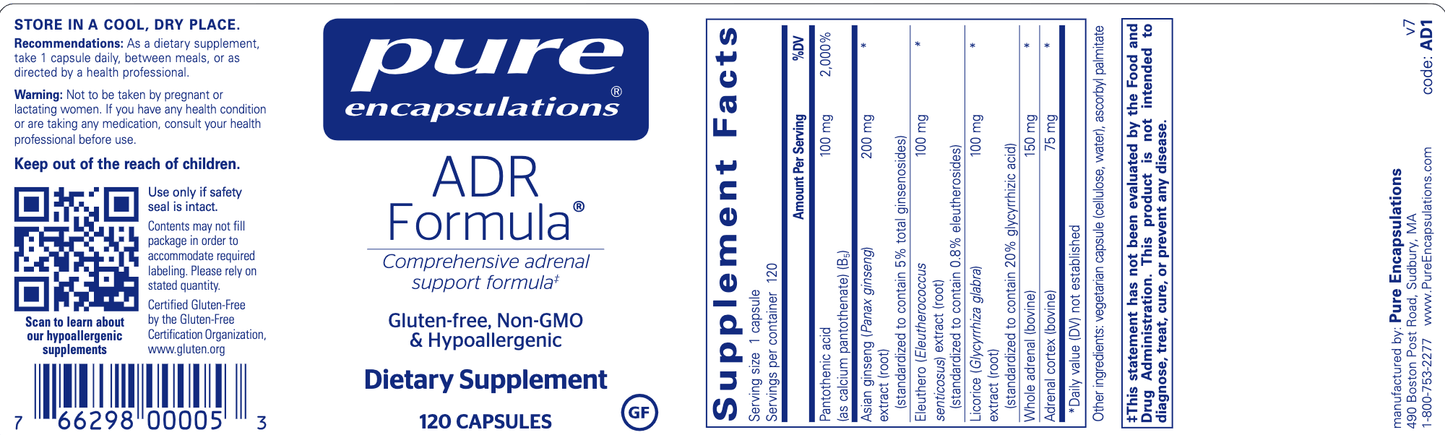 ADR Formula 120 Caps