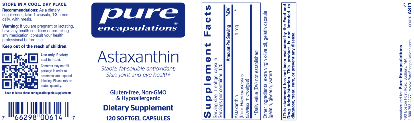Astaxanthin 60 gels