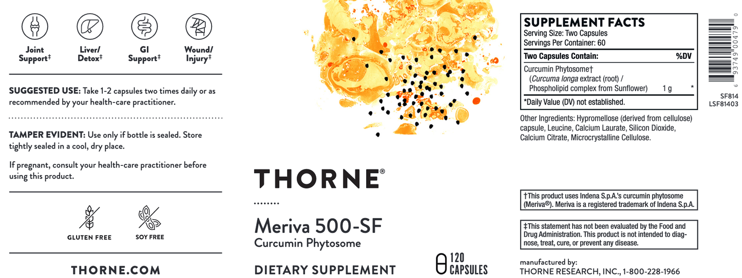 Meriva-500 SF 120 caps