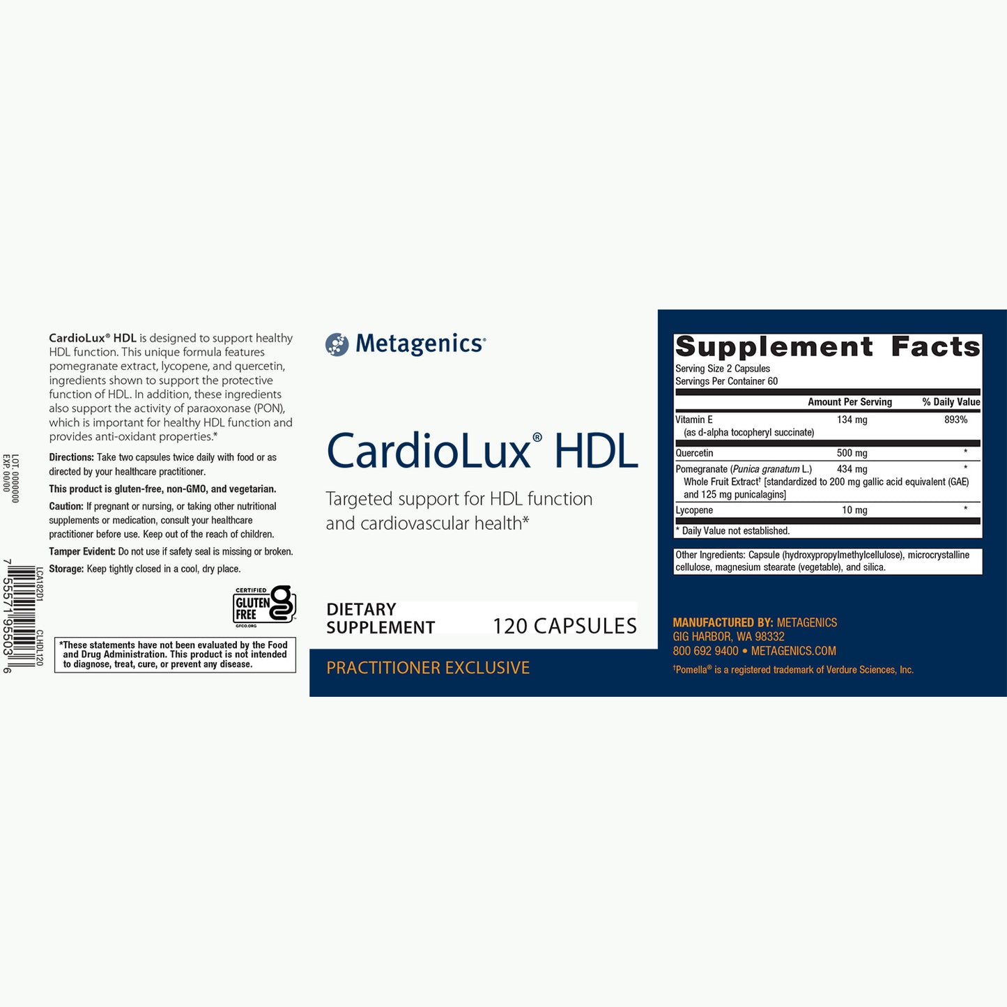 CardioLux™ HDL-120c